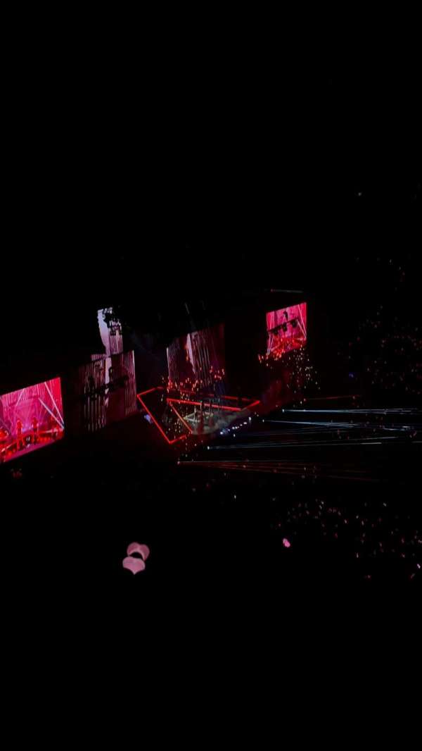 qudos bank arena, section: 83, row: k
