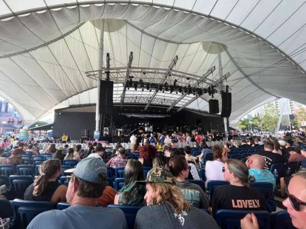 Pier Six Pavilion, section: 109, row: T, seat: 6