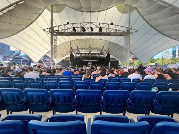 Pier Six Pavilion, section: 204, row: R, seat: 9