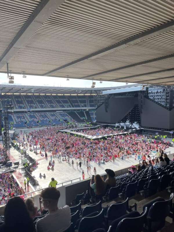 Murrayfield Stadium, section: E14, row: S, seat: 20