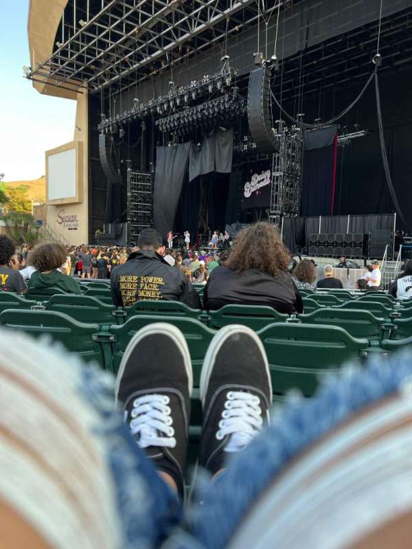 North Island Credit Union Amphitheatre, section: 101, row: H