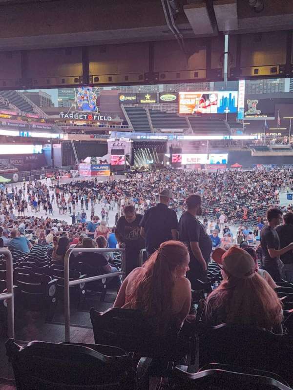 Target Field, section: 123, row: 25, seat: 19