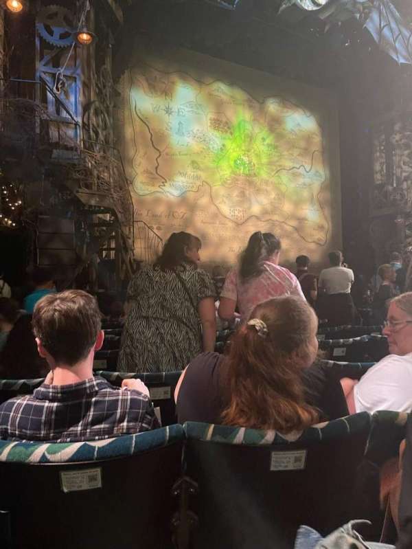 Apollo Victoria Theatre, section: Stalls, row: J, seat: 39