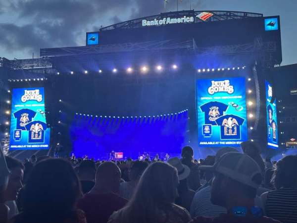 Bank of America Stadium, section: Floor A2, row: 20, seat: 17