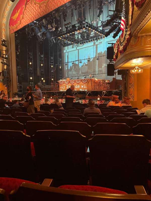Bernard B. Jacobs Theatre, section: Orchestra R, row: K, seat: 20