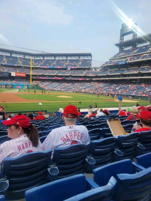 Citizens Bank Park, section: 132, row: 15, seat: 11