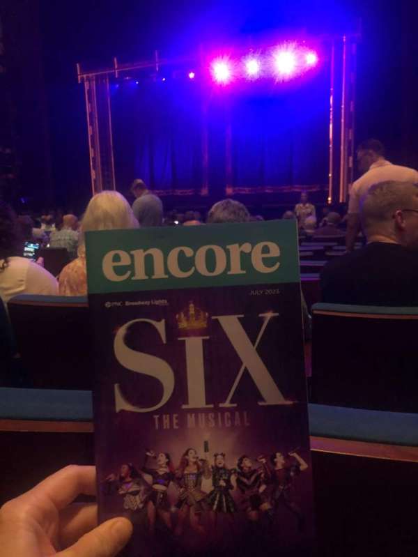 Belk Theater, section: Orchestra R, row: N, seat: 108