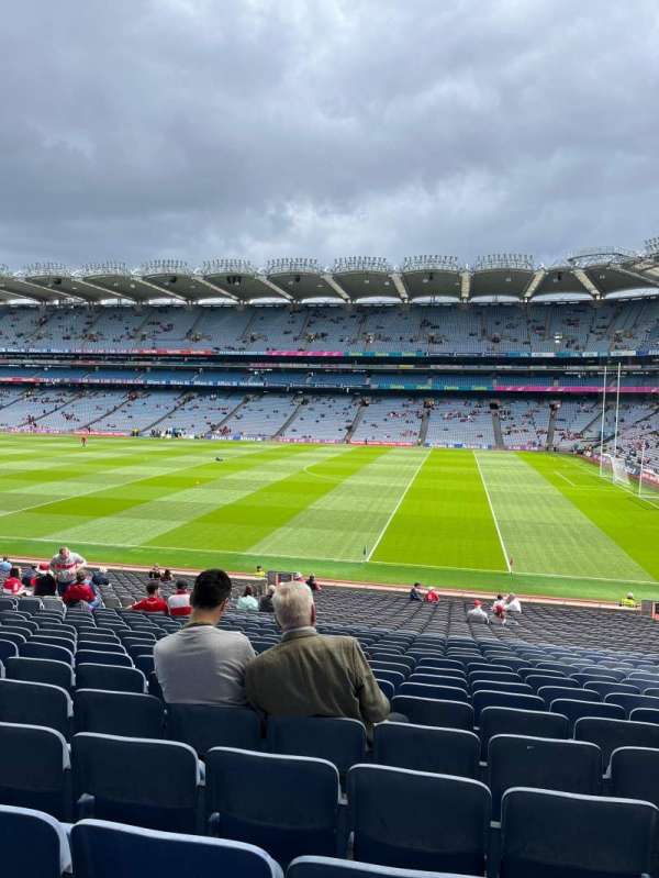 Croke Park, section: 328, row: JJ, seat: 9