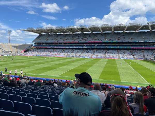 Croke Park, section: 328, row: KK, seat: 18