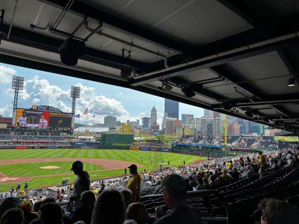 PNC Park, section: 114, row: HH, seat: 24