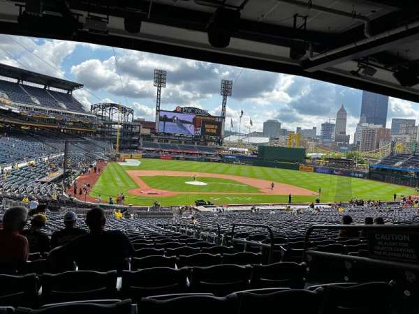 PNC Park, section: 114, row: HH, seat: 24