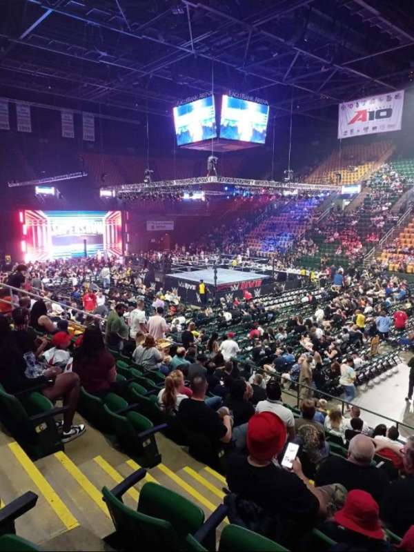 EagleBank Arena, section: 113, row: E, seat: 4