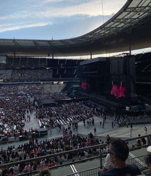 Stade de France, section: E12, row: 38, seat: 33