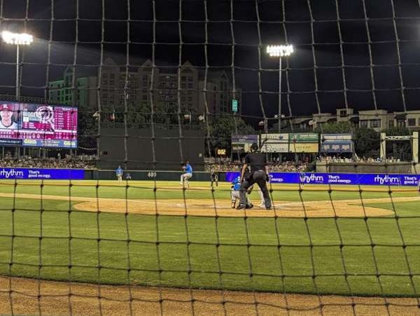 Riders Field, section: 113, row: 1, seat: 11