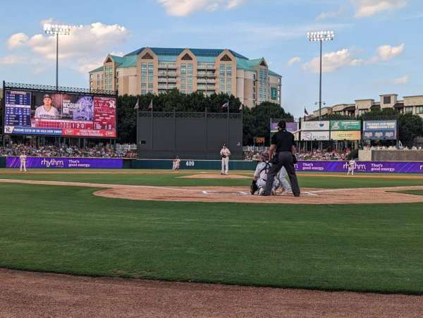 Riders Field, section: 113, row: 1, seat: 11