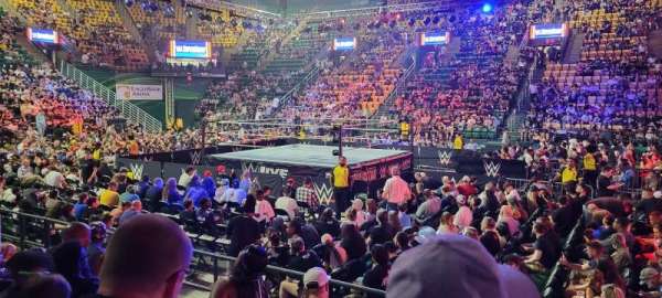 EagleBank Arena, section: 130, row: EE, seat: 5
