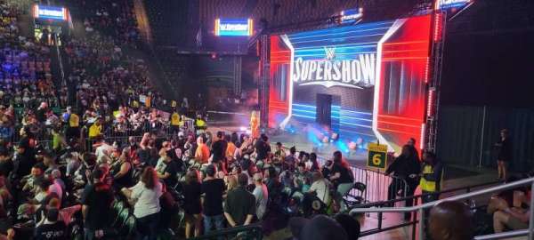 EagleBank Arena, section: 130, row: EE, seat: 5