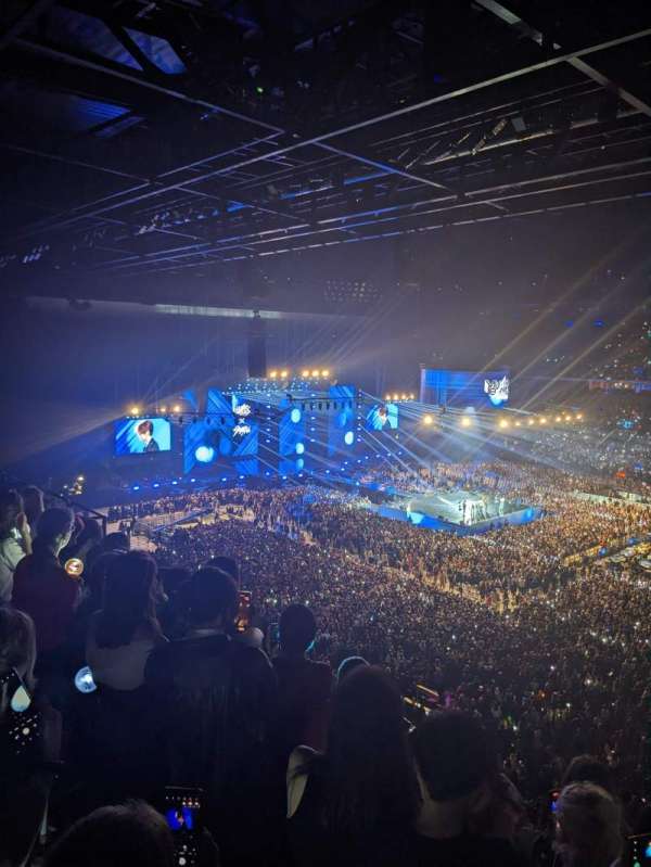 Paris La Défense Arena, section: 406, row: 49, seat: 10