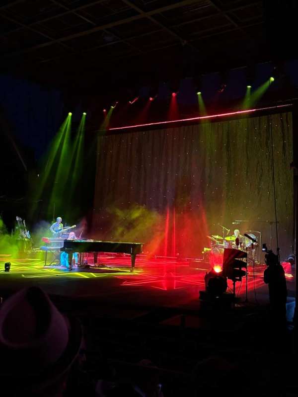 Red Rocks Amphitheatre, section: Right, row: 4, seat: 18