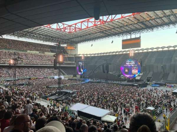 San Siro, section: X03, row: 8, seat: 3