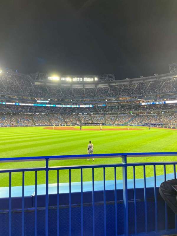 Rogers Centre, section: 144A, row: 1, seat: 3