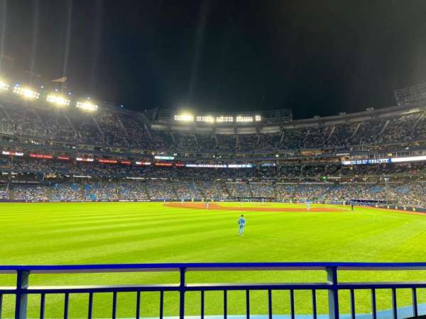 Rogers Centre, section: 144A, row: 1, seat: 3