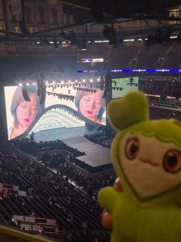 United Center, section: 313, row: 7, seat: 3