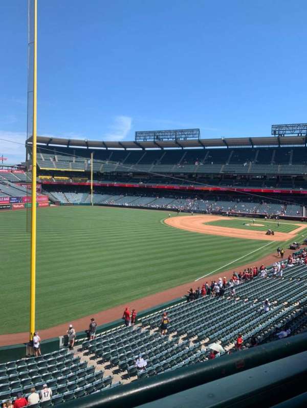 Angel Stadium, section: 305, row: A, seat: 1