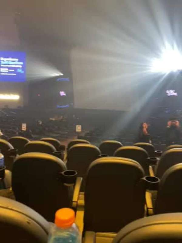 YouTube Theater, section: 104, row: D, seat: 11