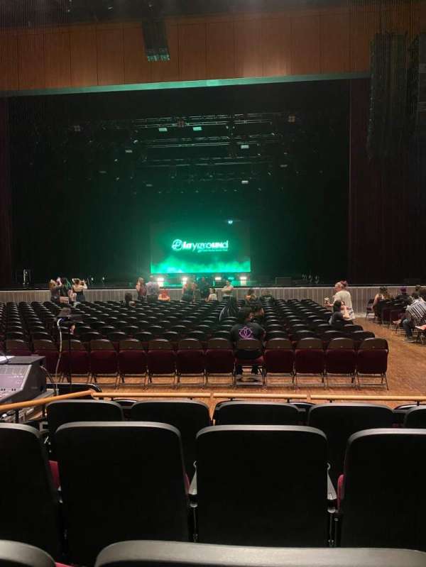 The Theater at MGM National Harbor, section: 103, row: D, seat: 3