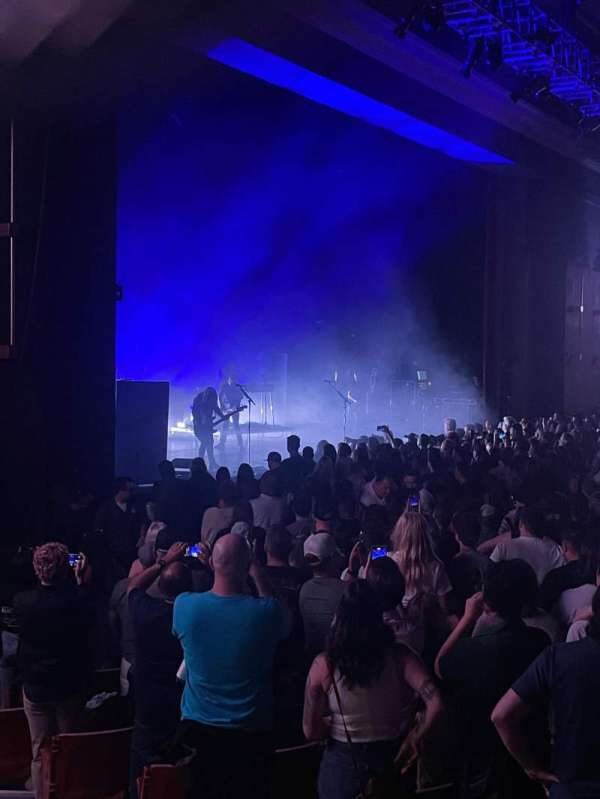The Greek Theatre, section: LOGE, row: A, seat: 1