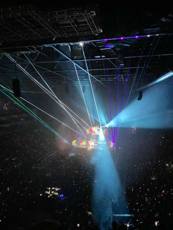 The O2, London, section: 413, row: K, seat: 760-761
