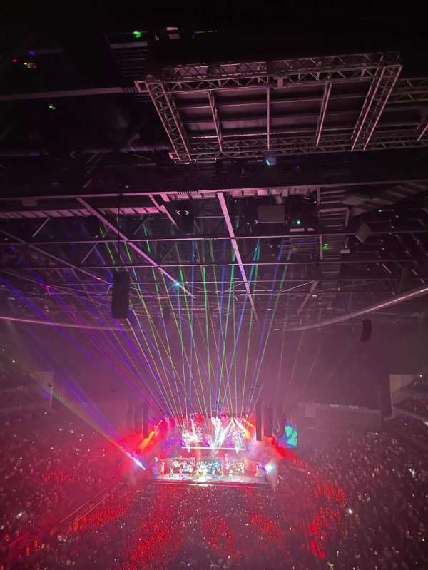 The O2, London, section: 413, row: H, seat: 745-746