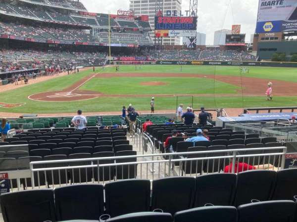 Truist Park, section: 122, row: 5, seat: 7