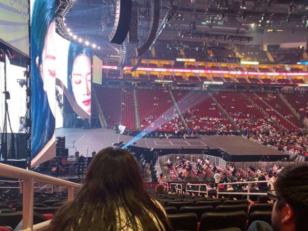 Toyota Center, section: 122, row: 21, seat: 5
