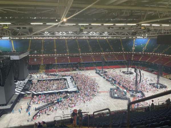 Principality Stadium, section: U32, row: 30, seat: 32