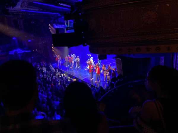 Winter Garden Theatre, section: Mezzanine R, row: B, seat: 40