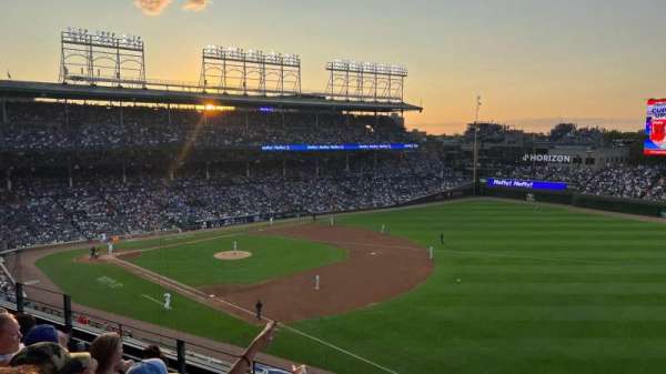 Wrigley Field, section: 329R, row: 4, seat: 11