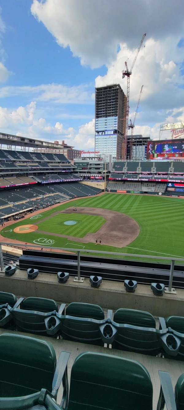 Target Field, section: 207, row: 3, seat: 13
