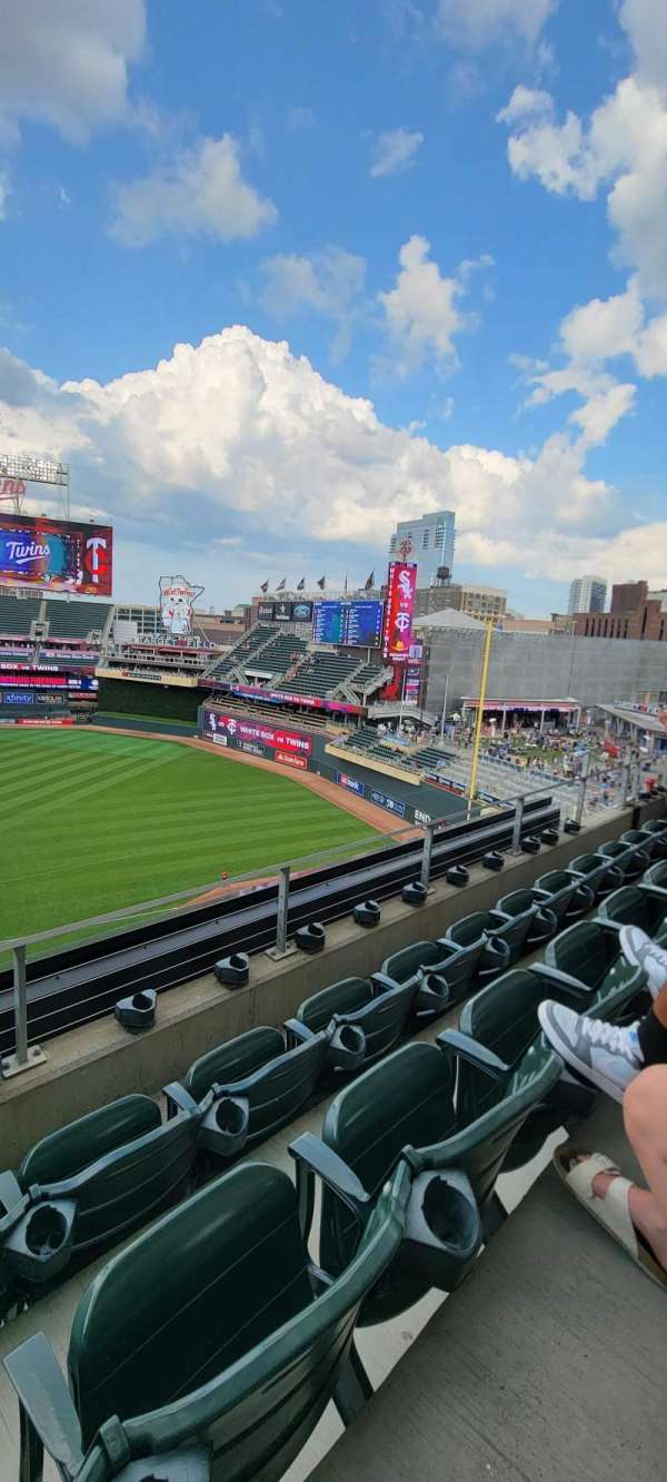 Target Field, section: 207, row: 3, seat: 13