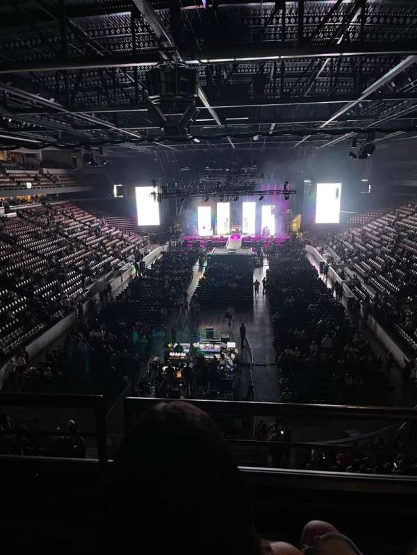 Maverik Center, section: 220, row: 2, seat: 2