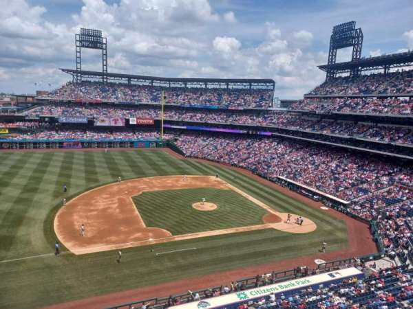 Citizens Bank Park, section: 137, row: 1, seat: 13