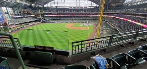 American Family Field, section: 440, row: 2, seat: 17