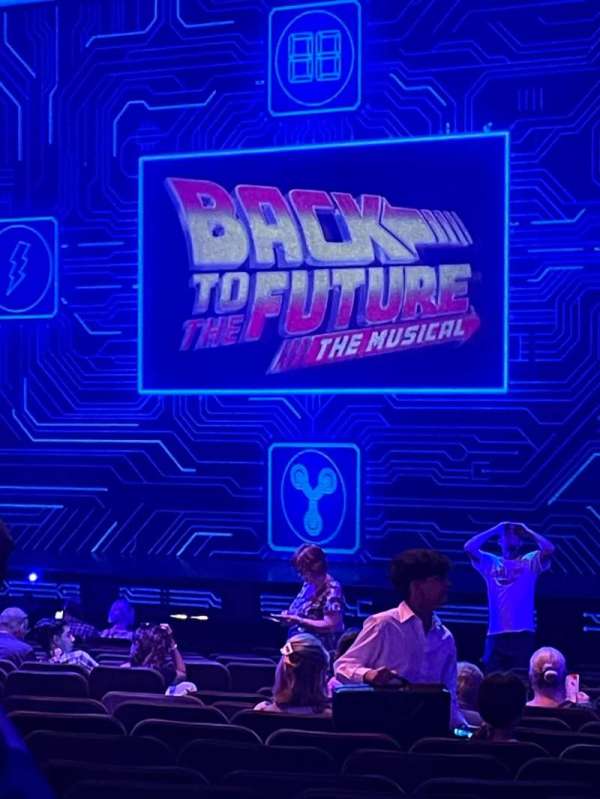 Winter Garden Theatre, section: Orchestra R, row: V, seat: 18