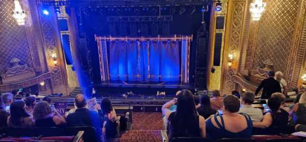 Paramount Theatre, Seattle, section: Mezzanine 12, row: G, seat: 1