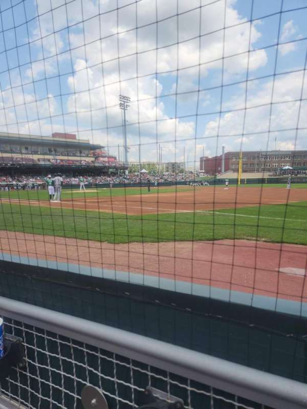 Day Air Ballpark, section: 105, row: 1, seat: 7