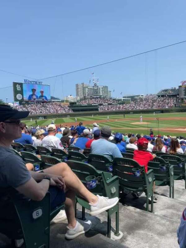 Wrigley Field, section: 115, row: 9, seat: 1