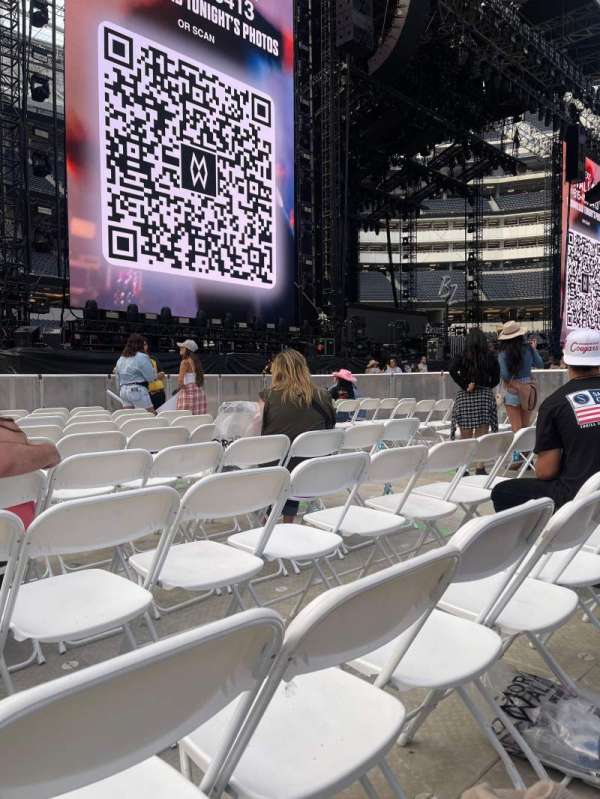 SoFi Stadium, section: Floor A1, row: 9, seat: 10