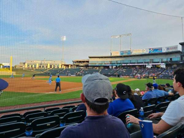 Dell Diamond, section: 113, row: 6, seat: 8