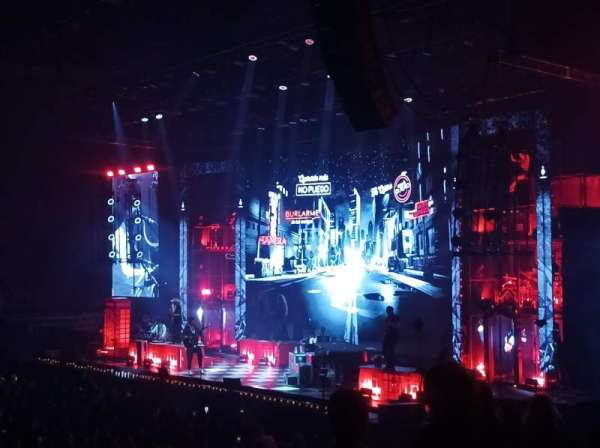Pechanga Arena, section: L12, row: 4, seat: 8